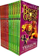 Beast Quest Series 1 & 2 Colletcion 12 Books Pack Gift Set By Adam Blade PB NEW