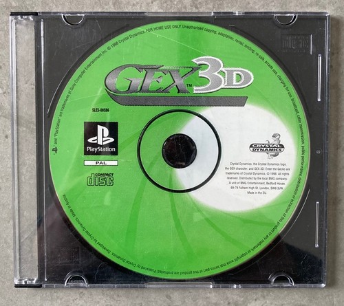 Gex playstation ps1 - gex,