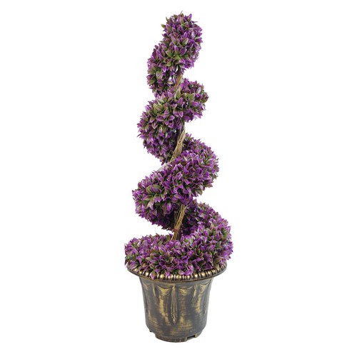 90cm artificial spiral - artificial, topiary