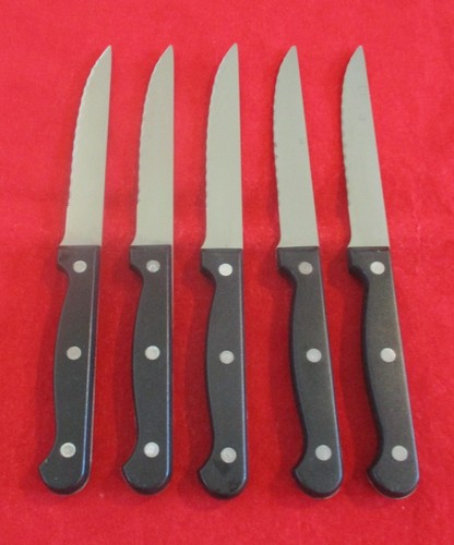 Ikea black handled steak - ikea,