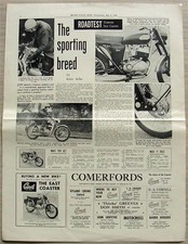 GREEVES EAST COASTER ROAD TEST Article Motor Cycle News Reprint 5 May 1965