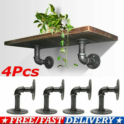 Pipe shelf brackets - shelf,
