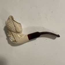 Meerschaum Pipe Amber Stem