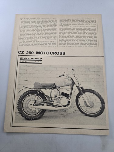 Cz250 motocross motorcycle - cz250,