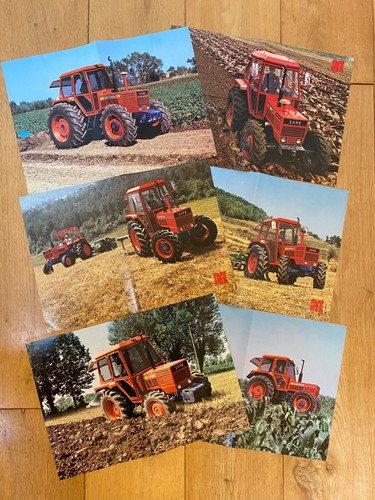 Same tractor brochure leaflet - brochure,