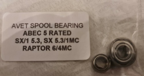 Avet spool bearings for - , sx