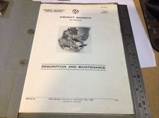 BTH ASM1007-1 Pt1 Sec7 Description & Operation for C6SE12S/C2 Magneto Merlin etc