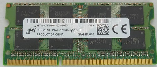 8gb micron pc3l 12800s laptop - pc3l-12800s,