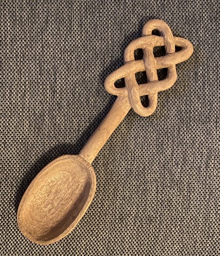 Celtic welsh love spoon - celtic,