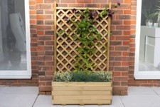 Wooden Garden Planter Diamond