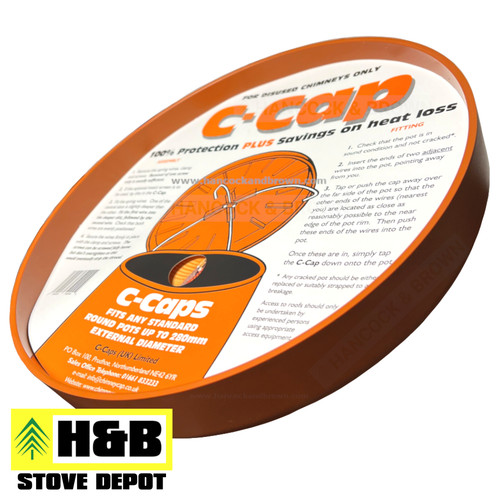 Cap terracotta chimney - c,