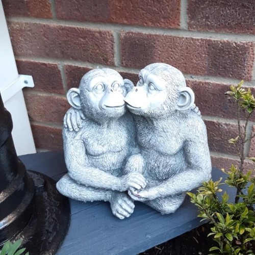 Large monkey garden ornament - monkey,