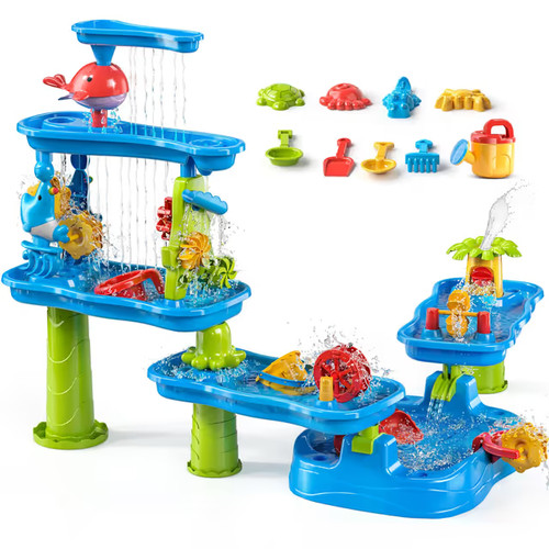 Toddler water table tier - water, 3-tier
