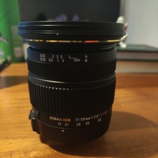 Sigma EX HSM OS DC 17 50mm
