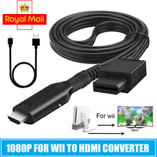 WII to HDMI Cable Converter Full HD 1080P WII to HDMI Wii 2 HDMI Converter UK