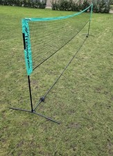 Pickle Ball 6m Adjustable Foldable Portable Badminton Tennis Volleyball Net 40ft