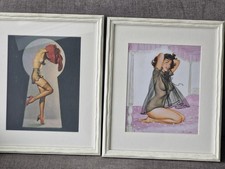 2 X " PIN UP/ PEEK A VIEW"