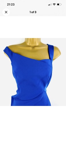 Karen millen cobalt - karen, satin