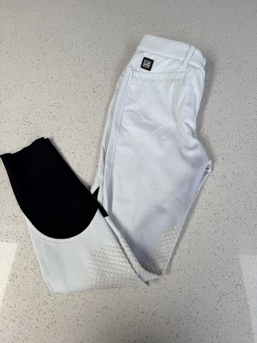 Equiline white womens breeches - white,