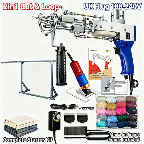 2in1 cut loop tufting - 2in1, gun