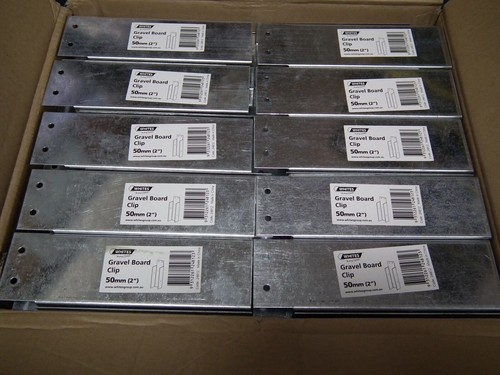 Gravel board clips - 10,