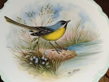 Royal Albert Collectors Plate YELLOW WAGTAIL From THE WOODLAND BIRDS COLLECTION