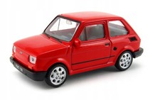 Welly Fiat 126 Red 1:34 1:39
