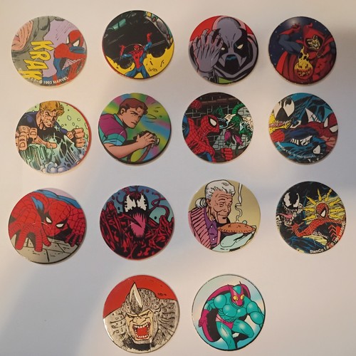 Spiderman pogs - spiderman,