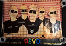 Devo Duty Now For The Future 1979 UK promo poster VG++