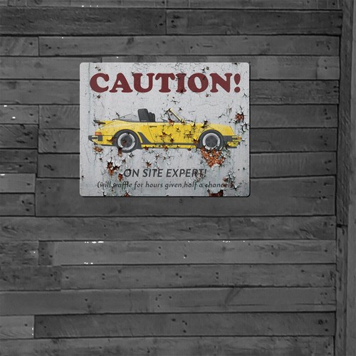 Man cave metal - man, sign