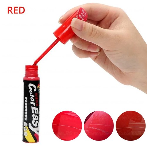 Red car paint - paint, repair