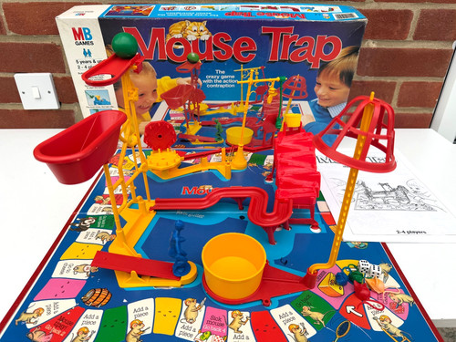 Vintage mouse trap - mouse, game