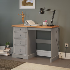 Corona dressing table grey - corona,