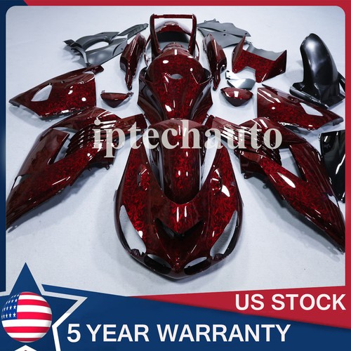 Red forged carbon fiber - red,
