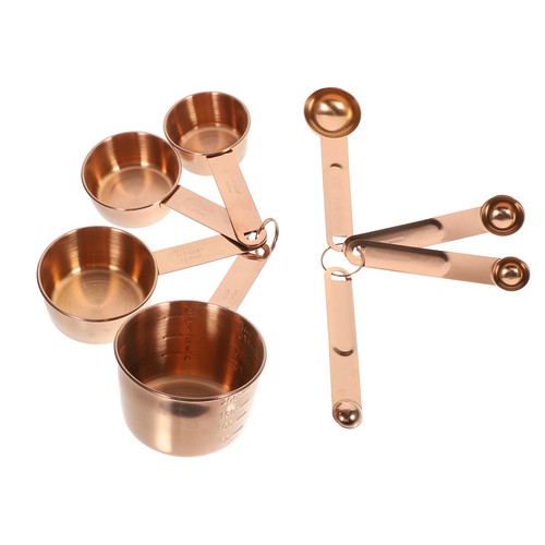 Set copper measuring cups - 1, of