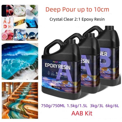 Deep pour clear epoxy - deep, resin