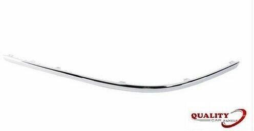 Rear bumper moulding chrome - rear,
