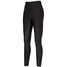 Pikeur Milla Athleisue Full Grip Breeches ladies black size 42 (UK 14) tights