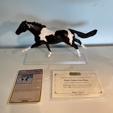 Breyer Puuku #1794 Black Tobiano Paint Horse ~ Mid States Exclusive ~Certificate