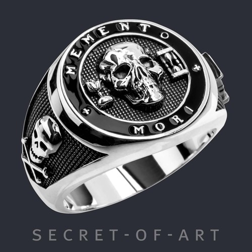 Memento mori ring vanitas - memento,