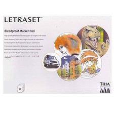 Letraset A3 Bleedproof Marker Pad  Promarker Tria Manga