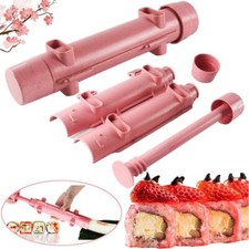 Quick DIY Sushi Maker Set Machine Rice Mold Bazooka Roller Kit Kitchen Tool