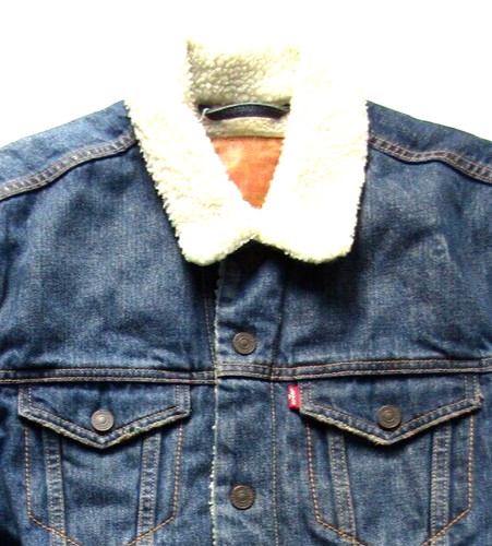 Levi sherpa denim trucker - sherpa,