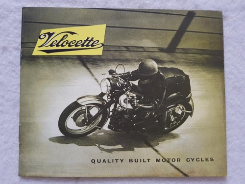 Velocette range motorcycle - velocette,