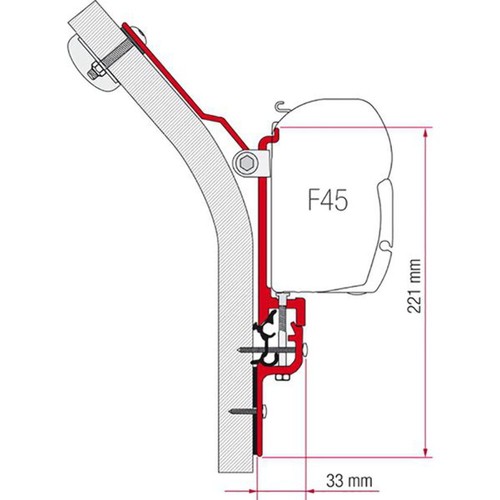 Fiamma kit for eriba - eriba, touring
