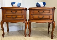 Pair Sturdy French Carved 2