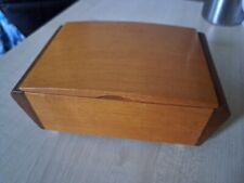 Tallent Of Old Bond Street wood Musical Jewellery box Art Deco