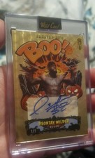 Deontay Wilder - True 1/1 AUTO