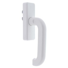 Schüco gear handle for plastic window 214556 gear handle White