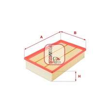 AIR FILTER FITS: FITS FOR